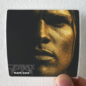 Jettblack Black Gold Album Cover Sticker