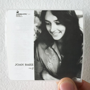 Joan Baez Joan Baez Volume 2 Album Cover Sticker Joan Baez Joan Baez Volume 2 Album Cover Sticker