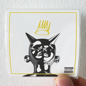 J Cole Born Sinner 1 Album Cover Sticker