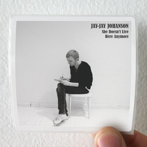 Jay-Jay Johanson She Doesnt Live Here Anymore Album Cover Sticker Jay-Jay Johanson She Doesnt Live Here Anymore Album Cover Sticker