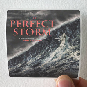 James Horner The Perfect Storm Album Cover Sticker James Horner The Perfect Storm Album Cover Sticker