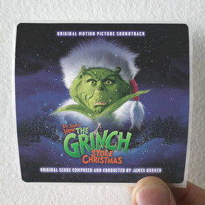 James Horner Dr Seuss How The Grinch Stole Christmas Original Motion Pict Album Cover Sticker James Horner Dr Seuss How The Grinch Stole Christmas Original Motion Pict Album Cover Sticker