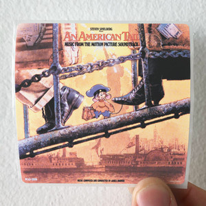 James Horner An American Tail Album Cover Sticker