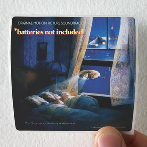 James Horner Batteries Not Included Album Cover Sticker