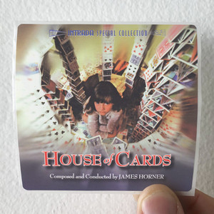 James Horner House Of Cards Album Cover Sticker
