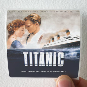 James Horner Titanic Music From The Motion Picture 2 Album Cover Sticker James Horner Titanic Music From The Motion Picture 2 Album Cover Sticker