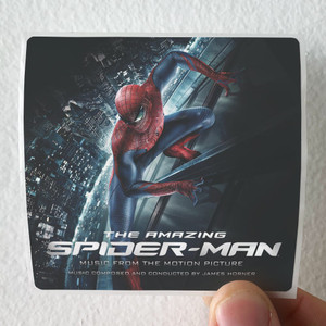 James Horner The Amazing Spider Man 3 Album Cover Sticker James Horner The Amazing Spider Man 3 Album Cover Sticker