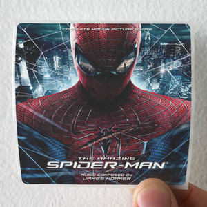James Horner The Amazing Spider Man 1 Album Cover Sticker James Horner The Amazing Spider Man 1 Album Cover Sticker