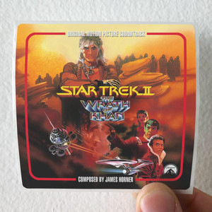 James Horner Star Trek Ii The Wrath Of Khan Album Cover Sticker James Horner Star Trek Ii The Wrath Of Khan Album Cover Sticker