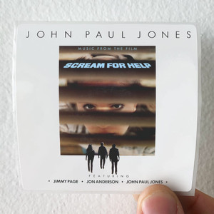 John Paul Jones Scream For Help Album Cover Sticker John Paul Jones Scream For Help Album Cover Sticker