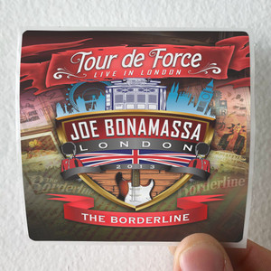 Joe Bonamassa Tour De Force Live In London The Borderline Album Cover Sticker