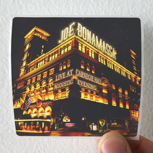 Joe Bonamassa Live At Carnegie Hall An Acoustic Evening Album Cover Sticker