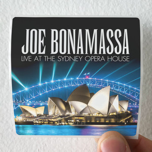 Joe Bonamassa Live At The Sydney Opera House Album Cover Sticker