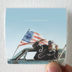 Joey BadaSS All Amerikkkan Bada Album Cover Sticker