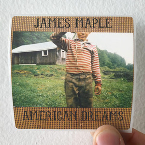 James Maple American Dreams Album Cover Sticker
