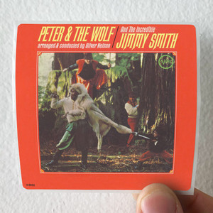 Jimmy Smith Peter The Wolf Album Cover Sticker