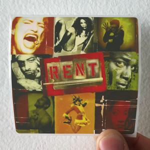 Jonathan Larson Rent 1996 Original Broadway Cast 1 Album Cover Sticker Jonathan Larson Rent 1996 Original Broadway Cast 1 Album Cover Sticker