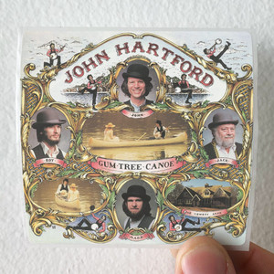 John Hartford Gum Tree Canoe Album Cover Sticker