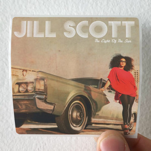 Jill Scott The Light Of The Sun Album Cover Sticker