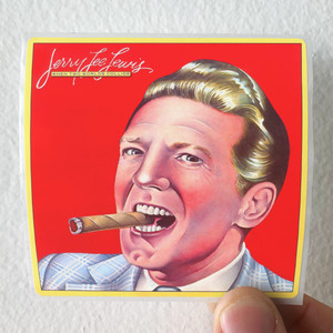 Jerry Lee Lewis When Two Worlds Collide Album Cover Sticker