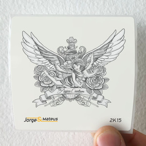 Jorge and Mateus Os Anjos Cantam Album Cover Sticker Jorge and Mateus Os Anjos Cantam Album Cover Sticker