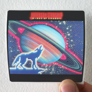 Jefferson Starship Winds Of Change Album Cover Sticker