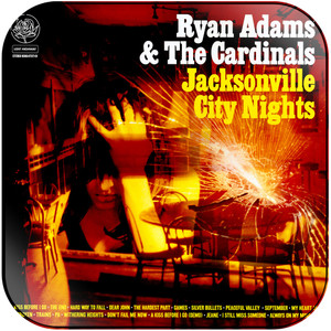 Ryan Adams Jacksonville City Nights Album Cover Sticker Album Cover Sticker Ryan Adams Jacksonville City Nights Album Cover Sticker Album Cover Sticker