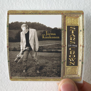 Jorma Kaukonen Stars In My Crown Album Cover Sticker Jorma Kaukonen Stars In My Crown Album Cover Sticker