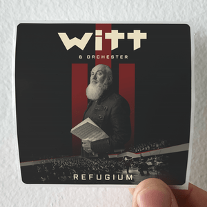 Joachim Witt Refugium Album Cover Sticker Joachim Witt Refugium Album Cover Sticker