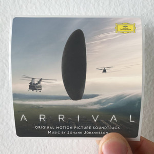 Johann Johannsson Arrival Album Cover Sticker