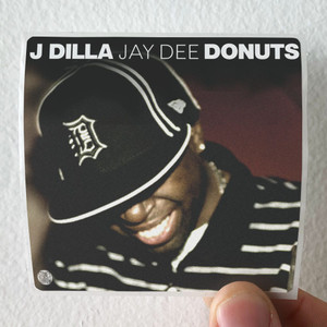 J Dilla Donuts Album Cover Sticker