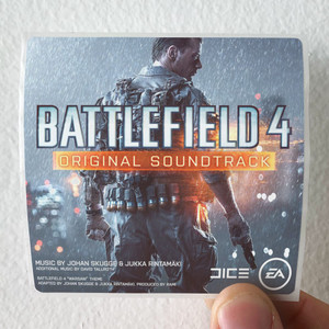 Jukka Rintamaki Battlefield 4 Album Cover Sticker