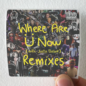 Jack U Where Are Now Album Cover Sticker Jack U Where Are Now Album Cover Sticker