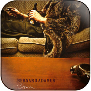 Bernard Adamus Brun Album Cover Sticker Album Cover Sticker