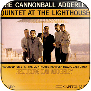 Cannonball Adderley At The Lighthouse Album Cover Sticker Album Cover Sticker Cannonball Adderley At The Lighthouse Album Cover Sticker Album Cover Sticker