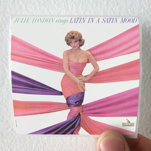 Julie London Latin In A Satin Mood Album Cover Sticker