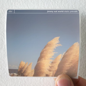 Jimmy Eat World Static Prevails Album Cover Sticker Jimmy Eat World Static Prevails Album Cover Sticker