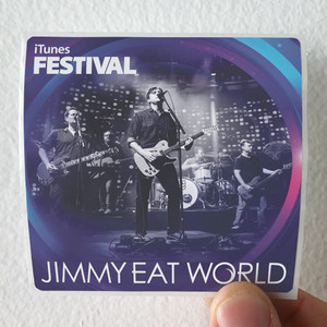 Jimmy Eat World Itunes Festival London 2013 Album Cover Sticker