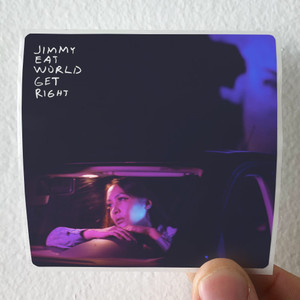 Jimmy Eat World Get Right Album Cover Sticker
