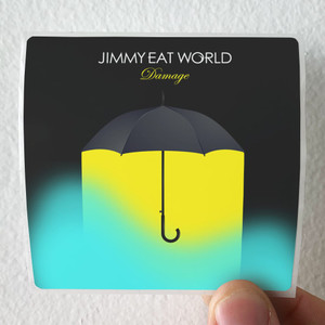 Jimmy Eat World Damage Album Cover Sticker