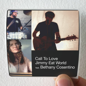 Jimmy Eat World Call To Love Album Cover Sticker
