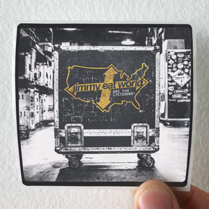 Jimmy Eat World Are You Listening Album Cover Sticker Jimmy Eat World Are You Listening Album Cover Sticker
