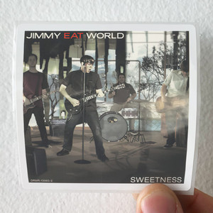 Jimmy Eat World Sweetness 3 Album Cover Sticker