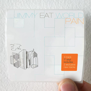 Jimmy Eat World Pain 1 Album Cover Sticker