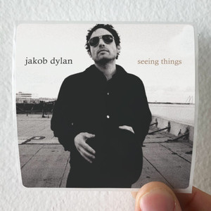 Jakob Dylan Seeing Things Album Cover Sticker