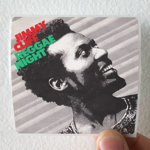 Jimmy Cliff Reggae Night Album Cover Sticker