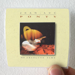 Jean-Luc Ponty No Absolute Time Album Cover Sticker