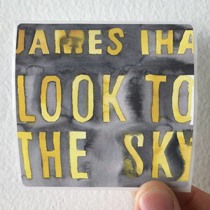 James Iha Look To The Sky Album Cover T-Shirt White