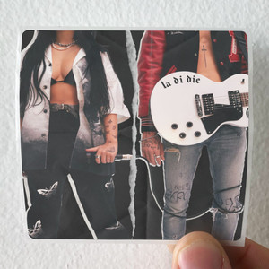 jxdn La Di Die 1 Album Cover Sticker