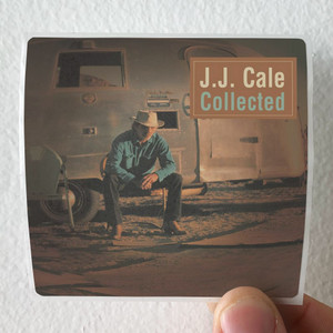 JJ Cale Collected Album Cover Sticker JJ Cale Collected Album Cover Sticker
